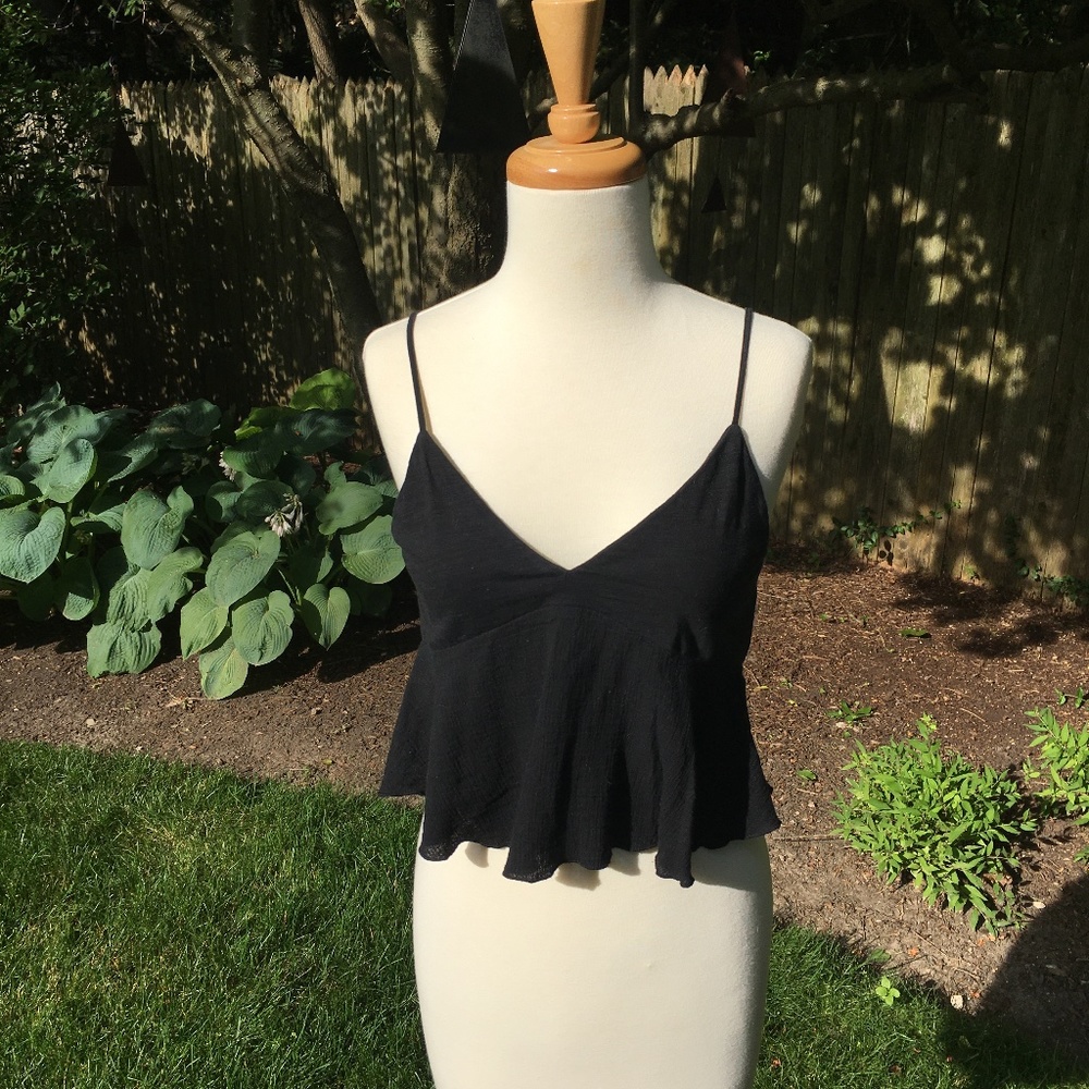 Urban Outfitters Kimchi Blue Black Camisole Top